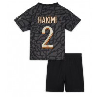 Paris Saint-Germain Achraf Hakimi #2 Replica Third Minikit 2023-24 Short Sleeve (+ pants)